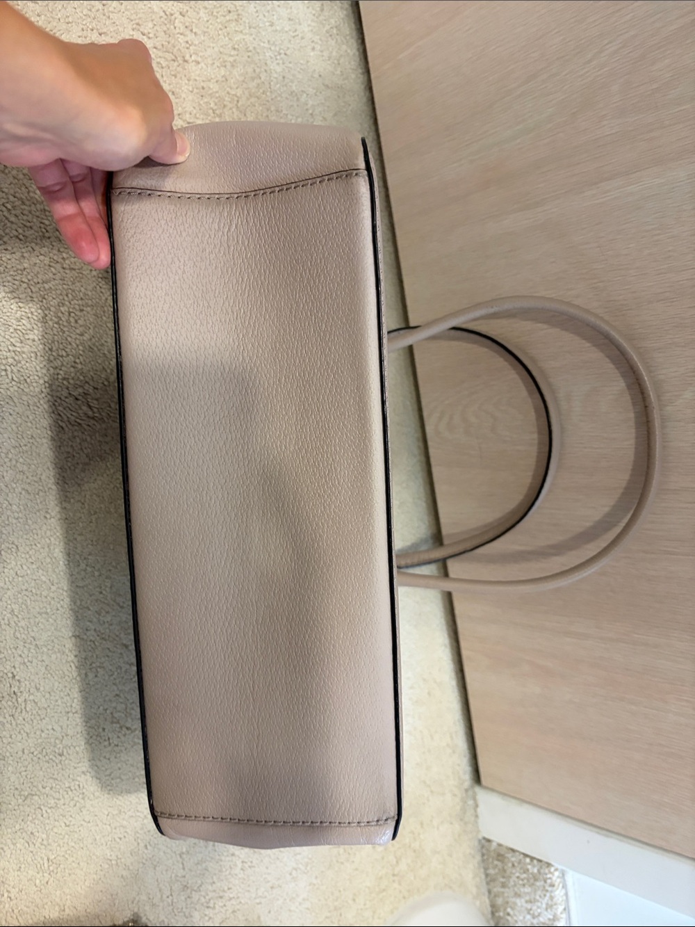 Kate Spade Cream Shoulder Purse - Picture 6 of 7